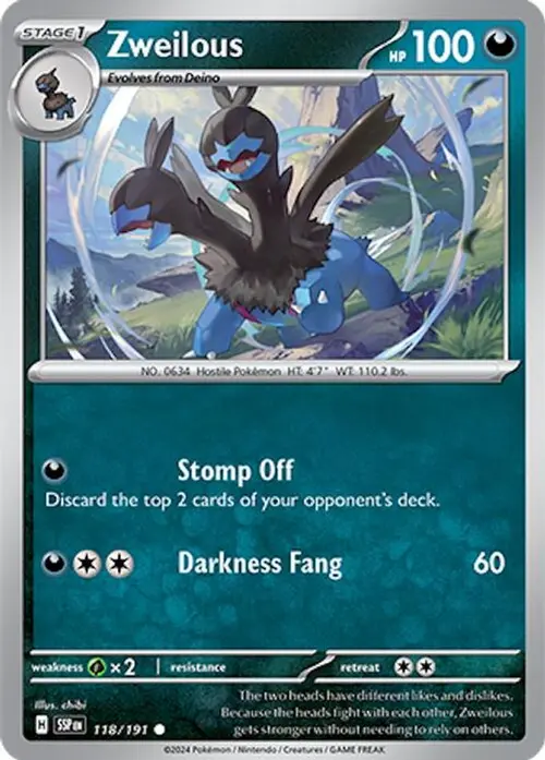 Zweilous card art