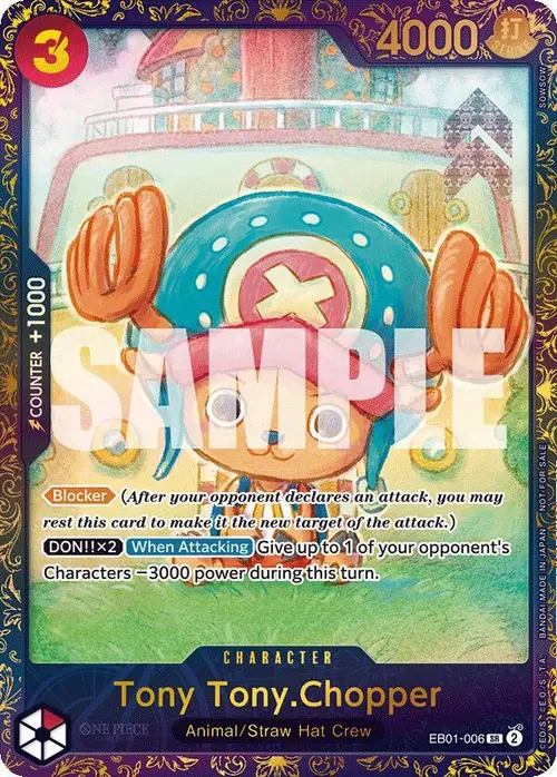 Tony Tony.Chopper (Treasure Cup 2024) card art