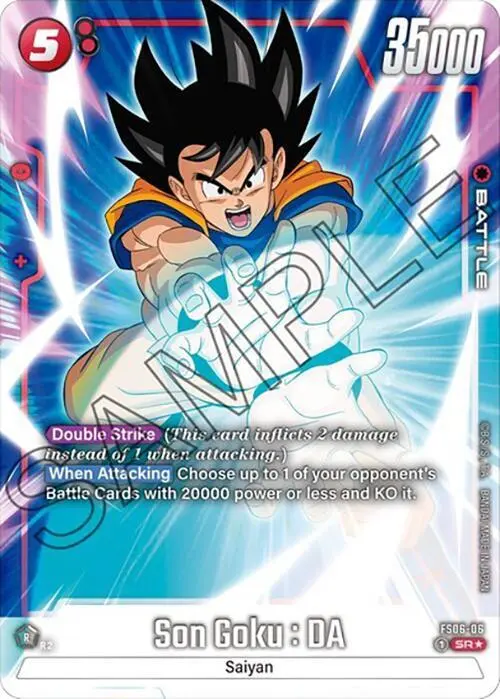 Son Goku : DA (Bonus Pack Alternate Art) card art