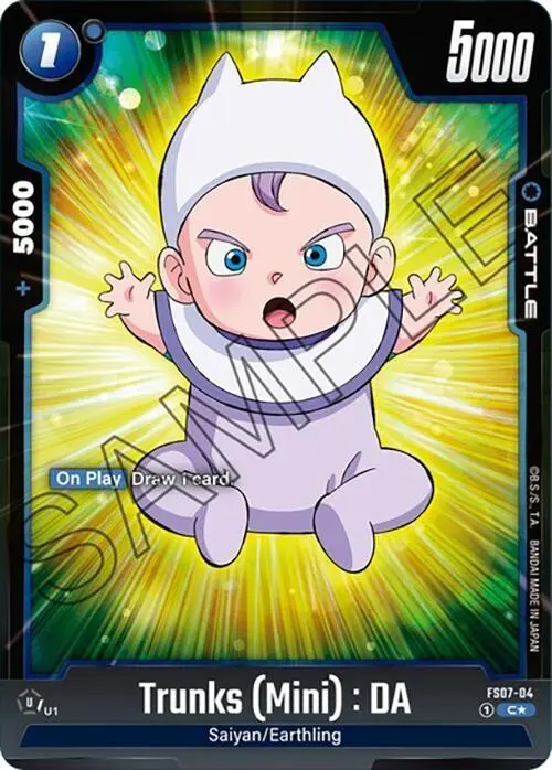 Trunks (Mini) : DA (Bonus Pack Alternate Art) card art