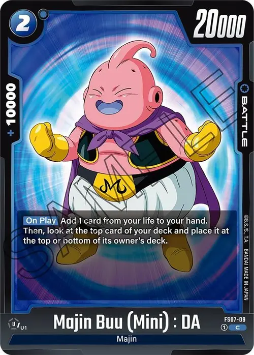 Majin Buu (Mini) : DA card art