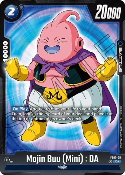Majin Buu (Mini) : DA (Bonus Pack Alternate Art) card art