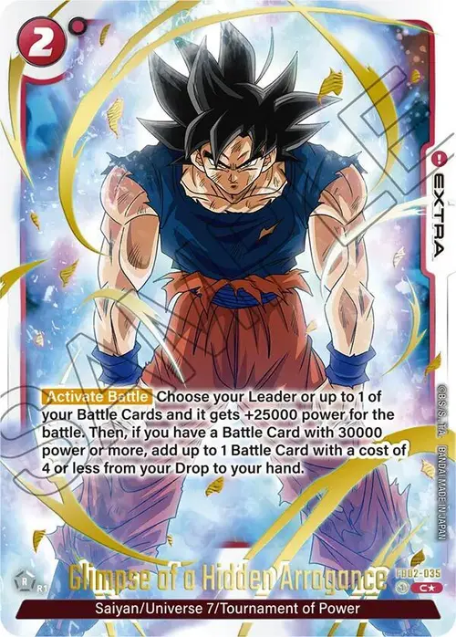 Glimpse of a Hidden Arrogance card art