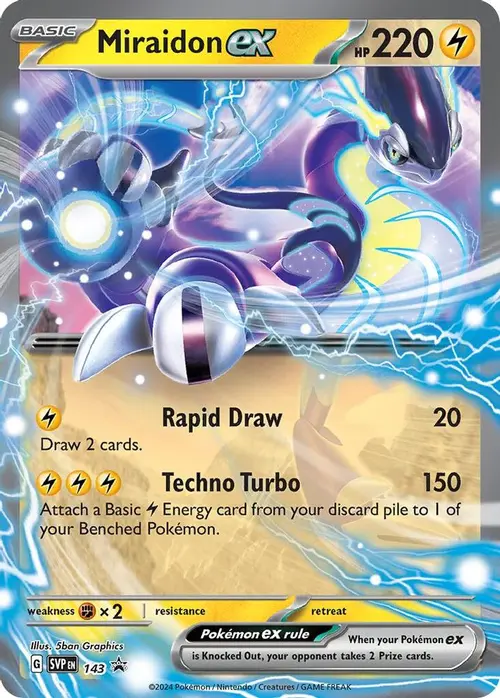 Miraidon ex - 143 card art