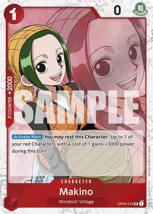Makino (Jolly Roger Foil) card art