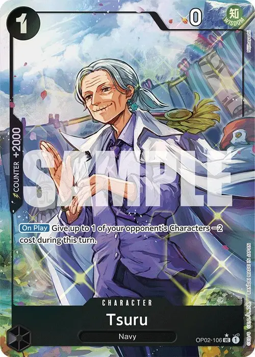 Tsuru (Full Art) card art