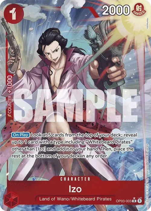 Izo (OP03-003) (Full Art) card art