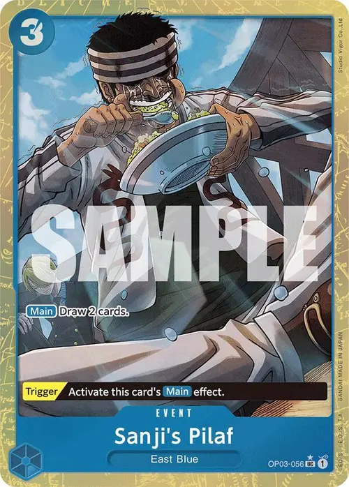 Sanji's Pilaf (Alternate Art) card art