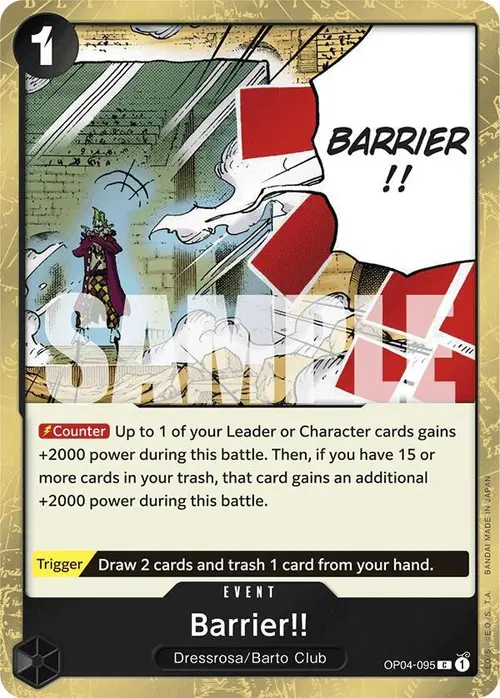 Barrier!! (Jolly Roger Foil) card art