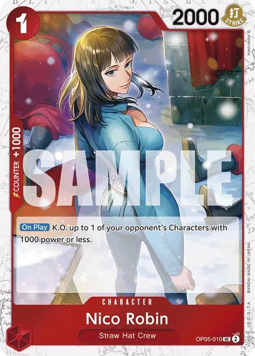 Nico Robin (Jolly Roger Foil) card art