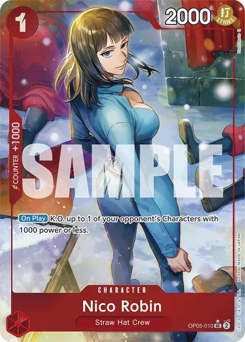 Nico Robin (Full Art) card art