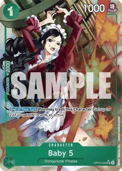 Baby 5 (OP04-032) (Full Art) card art