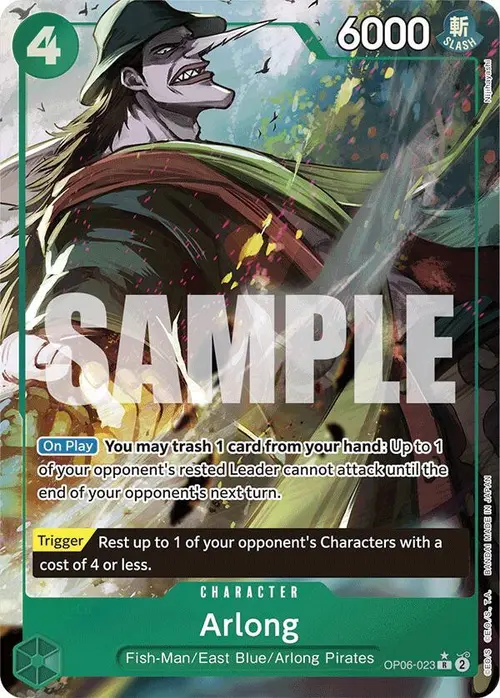 Arlong (Full Art) card art