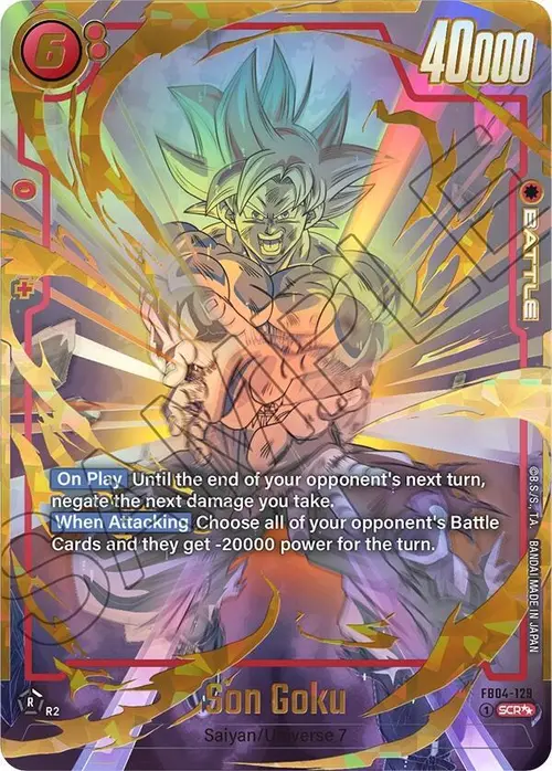Son Goku (Super Alternate Art) card art