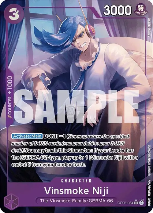 Vinsmoke Niji (OP06-064) (Full Art) card art