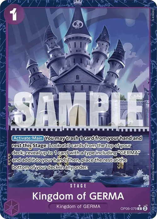 Kingdom of GERMA (Alternate Art) card art