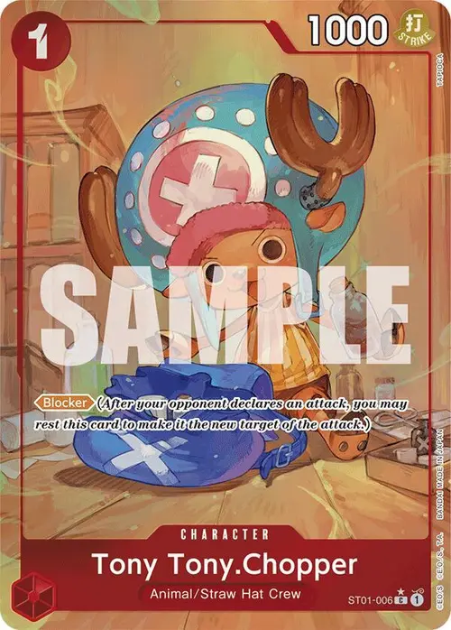 Tony Tony.Chopper (ST01-006) (Alternate Art) card art