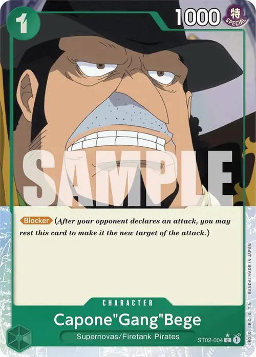 Capone"Gang"Bege (ST02-004) (Full Art) card art