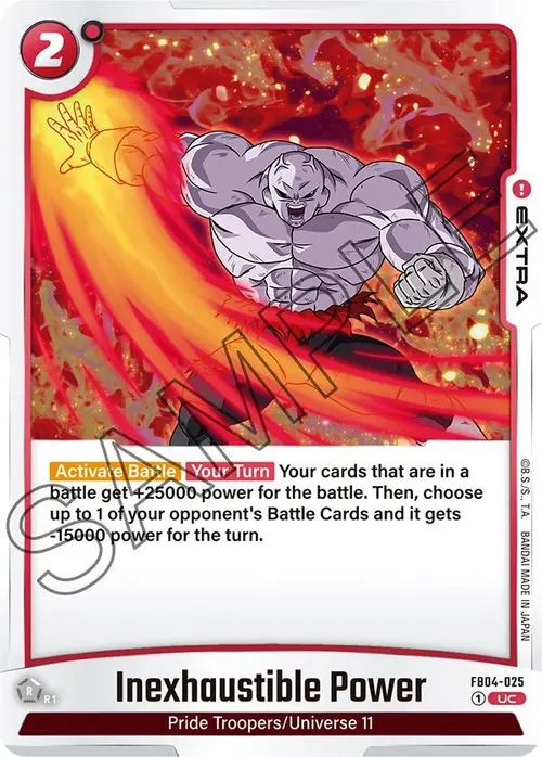 Inexhaustible Power card art