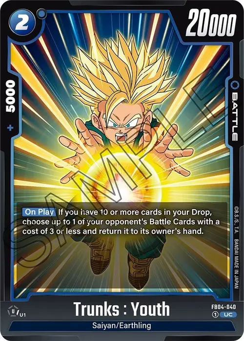 Trunks : Youth card art