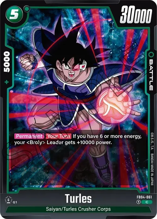 Turles card art