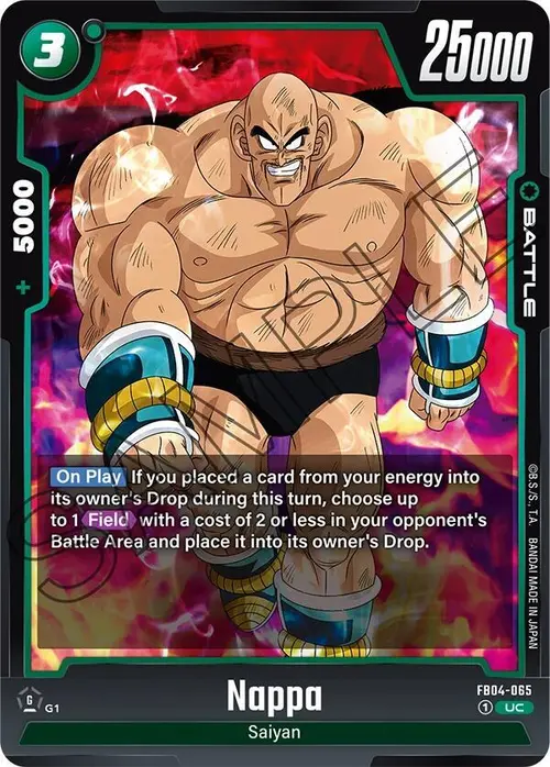 Nappa card art