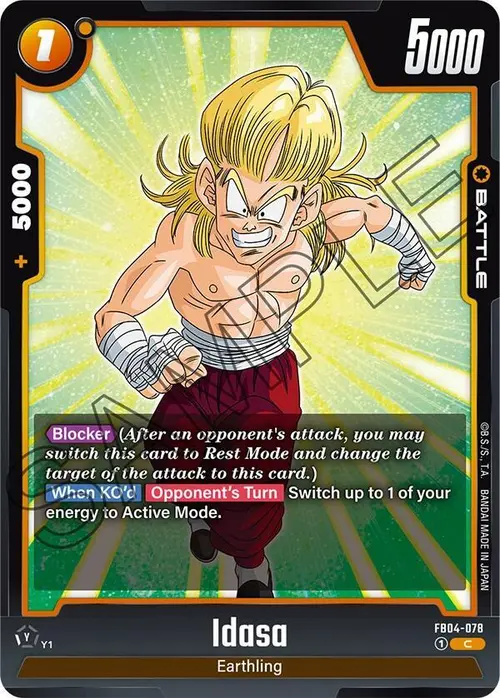 Idasa card art