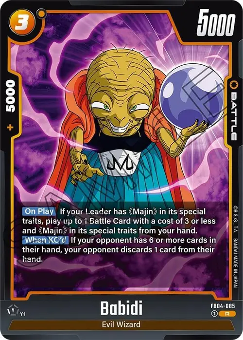 Babidi card art