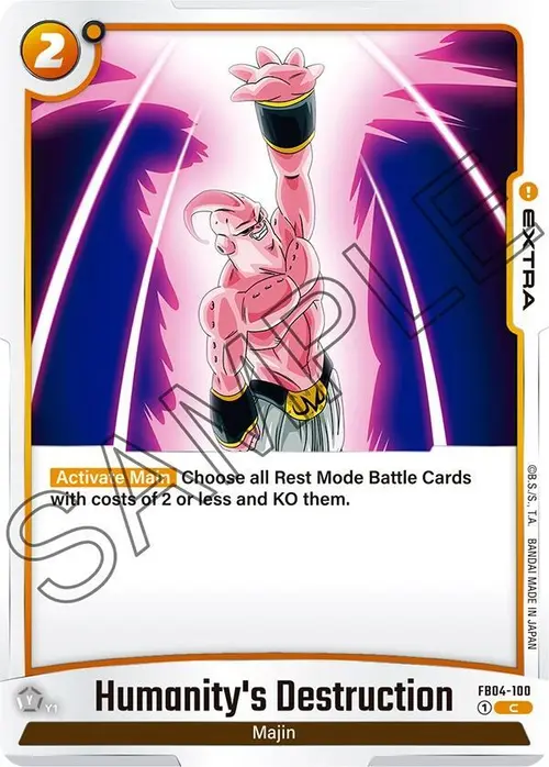 Humanity's Destruction card art