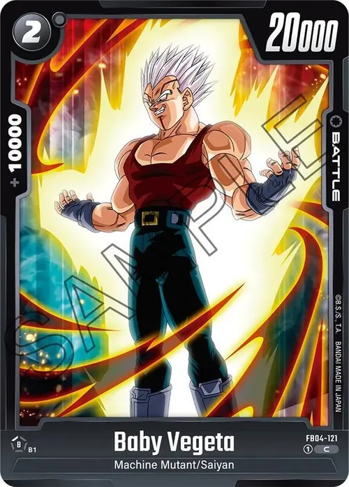 Baby Vegeta card art