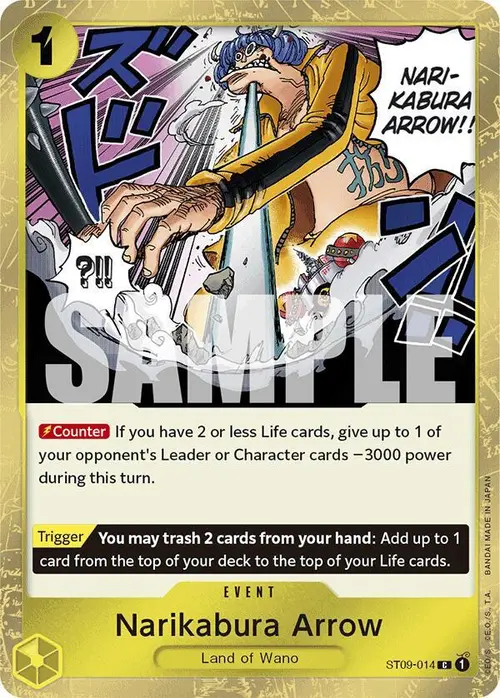 Narikabura Arrow (Jolly Roger Foil) card art