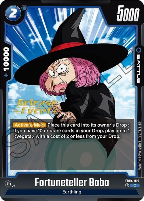Fortuneteller Baba card art