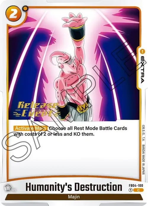 Humanity's Destruction card art