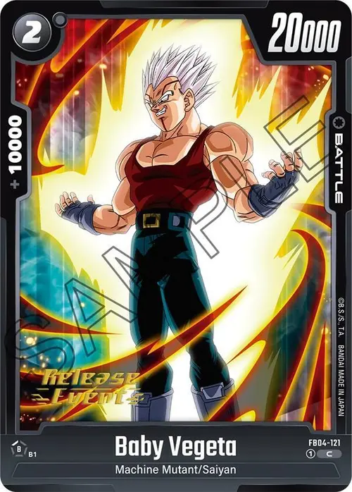 Baby Vegeta card art