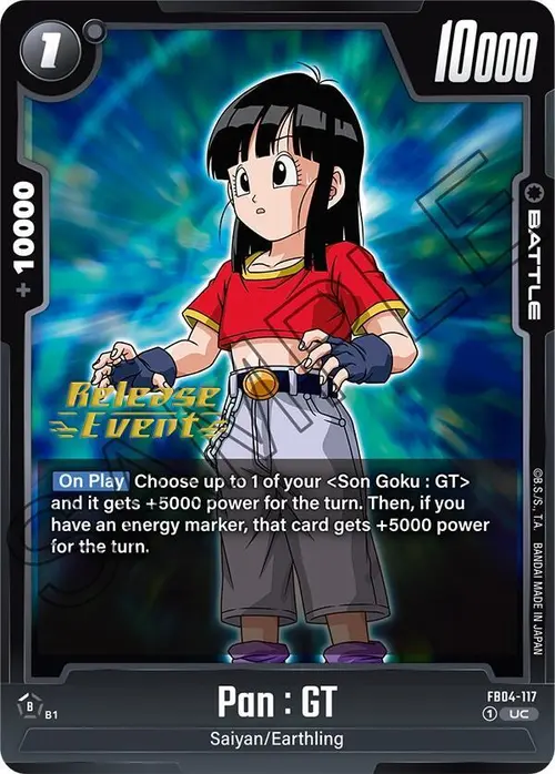 Pan : GT card art