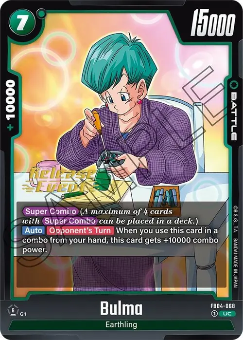 Bulma card art