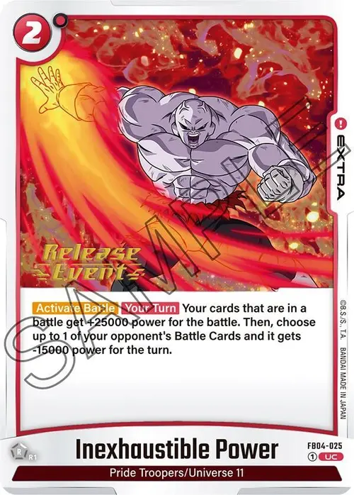 Inexhaustible Power card art