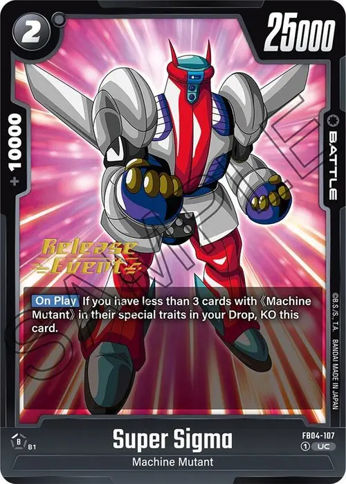 Super Sigma card art