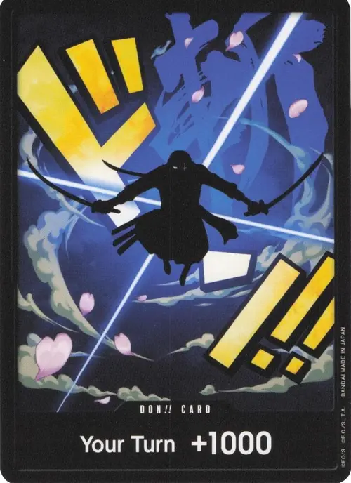 DON!! Card (Zoro) card art