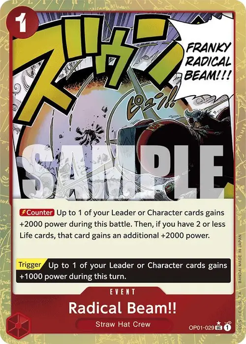 Radical Beam!! (Textured Foil) card art