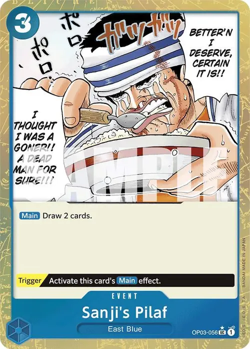 Sanji's Pilaf (Textured Foil) card art
