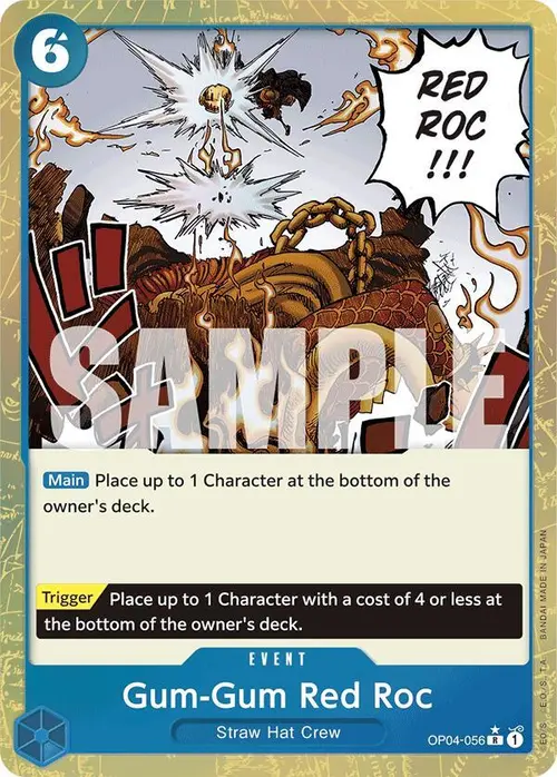 Gum-Gum Red Roc (Textured Foil) card art