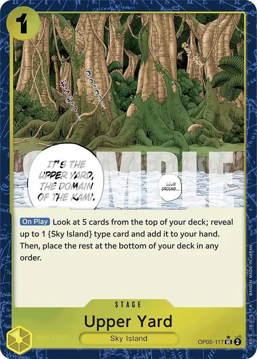 Upper Yard (Textured Foil) card art