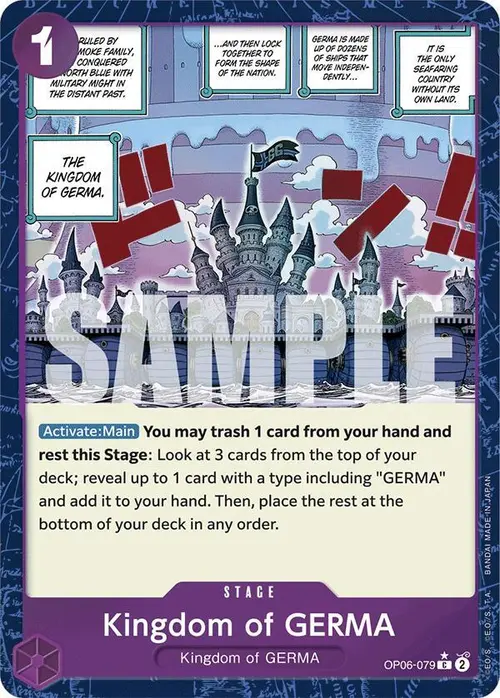 Kingdom of GERMA (Textured Foil) card art