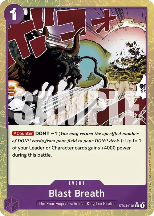 Blast Breath (Textured Foil) card art