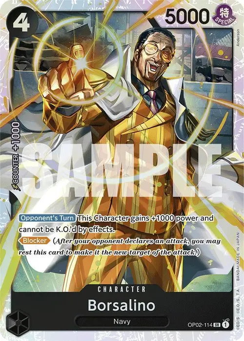 Borsalino (Reprint) card art