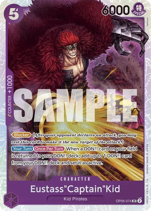 Eustass"Captain"Kid (Reprint) card art
