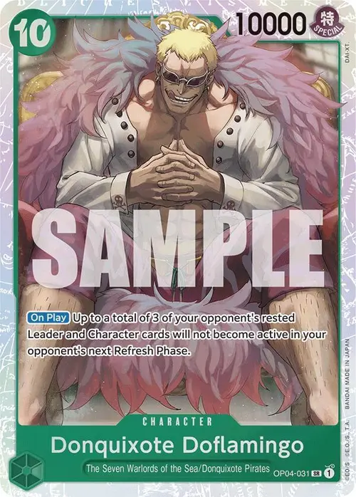Donquixote Doflamingo (Reprint) card art