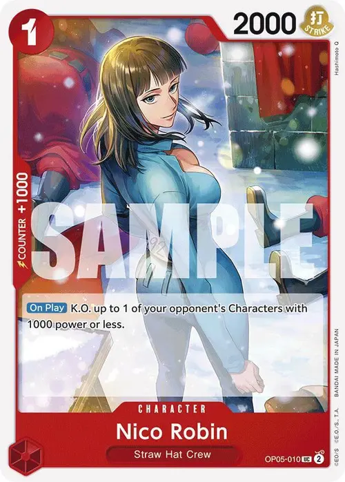 Nico Robin (Reprint) card art
