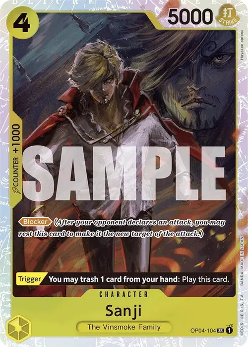 Sanji (Reprint) card art